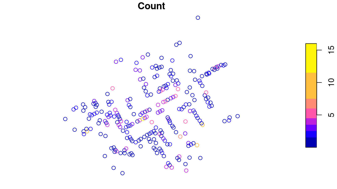 Context-free plot of 1854 cholera deaths.